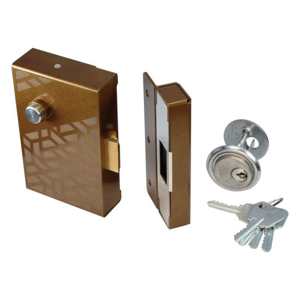 Электромеханический накладной замок Promix-SM215.10 (brown) нормально ...