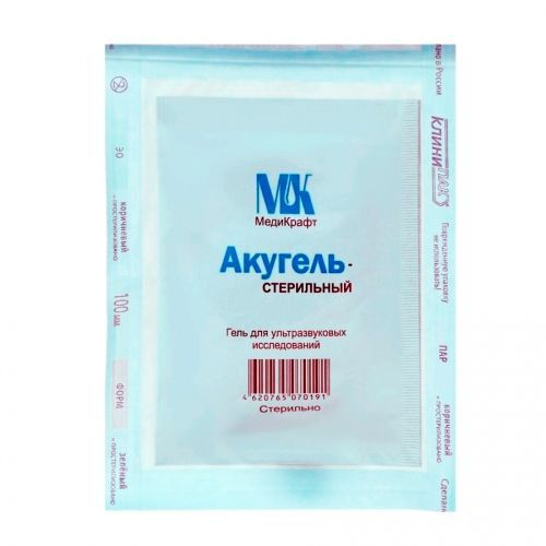 Гель для УЗИ "Акугель Стерильный" 15г. пакет - купить с доставкой по ...