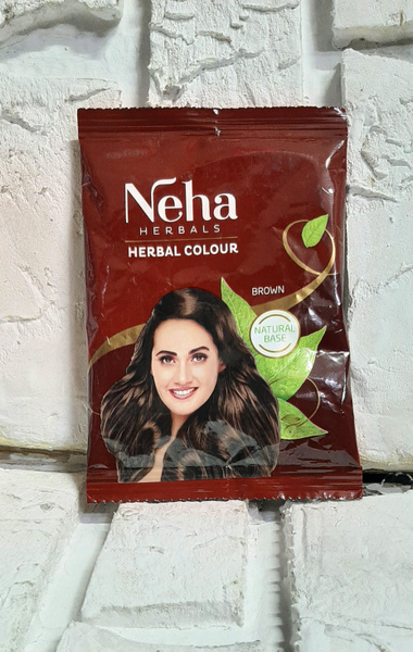 Хна для волос Neha Herbal Colour Brown - купить с доставкой по выгодным ...
