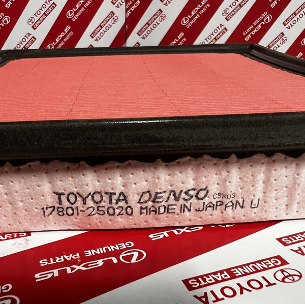 Фильтр воздушный Пылевой арт. 17801-25020, 1 шт. купить на OZON по ...