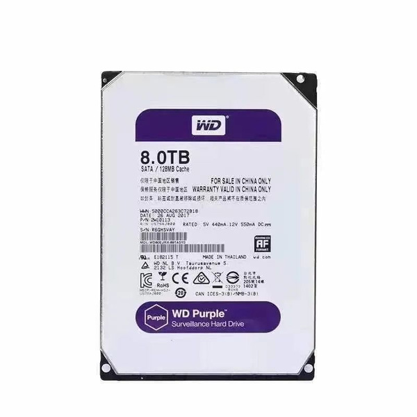 8 ТБ Внутренний жесткий диск Western Digital Purple (WD82PURX) - купить ...