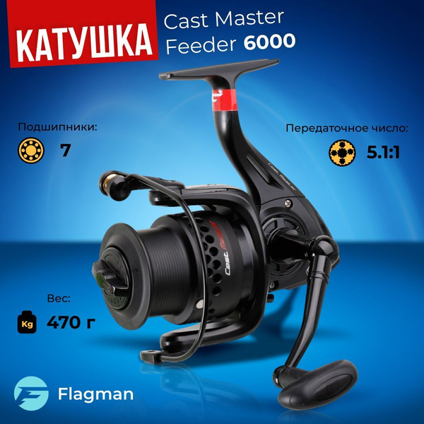 Катушка Flagman S River Feeder 6000 Купить