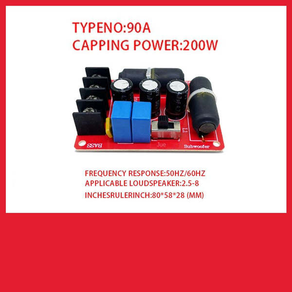 НЧ-Разделитель 200 Вт Пластиковый Аудиоделитель НЧ-Аудио Кроссовер НЧ ...