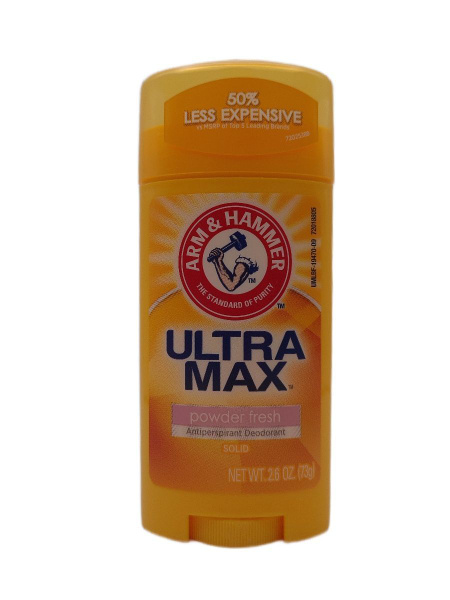 UltraMax, Powder Fresh, Дезодорант-антиперспирант, 73гр - купить с ...