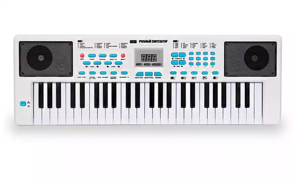 Синтезатор с микрофоном, 49кл ZYB-B0979-2 - купить с доставкой по ...