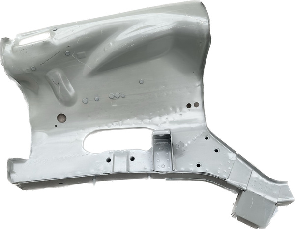 Брызговик переднего крыла в сборе с лонжероном левый (ваз грунт) для ...