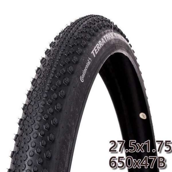 Покрышка 27,5"x1.75 Continental Terra Trail (650x47), 180 tpi, Сталь ...