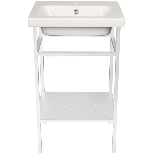 Опора для раковины напольная Март Ferro 60 см, цвет белый - купить с ...