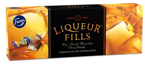 Конфеты Fazer LIQUEUR FILLS ORIGINAL ассорти, 350 г. Финляндия ...