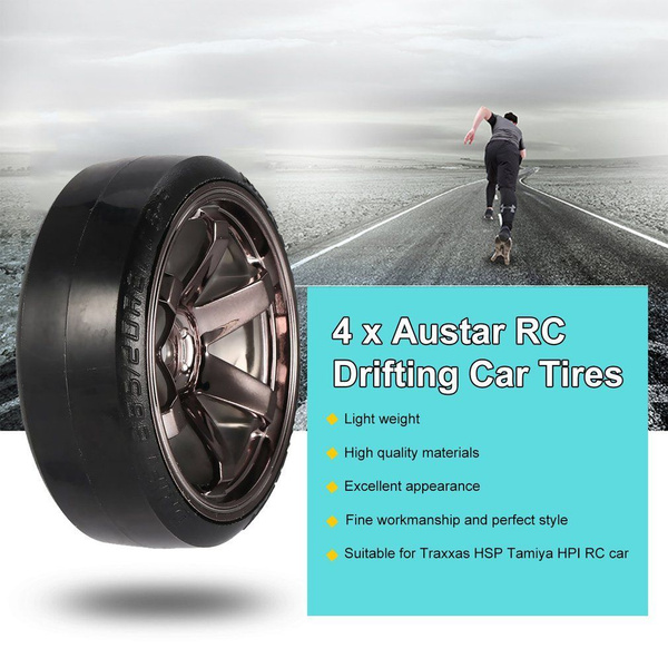 4 шт, Колеса для дрифта RC моделей 1/10, RC Traxxas HSP, HPI - купить с ...