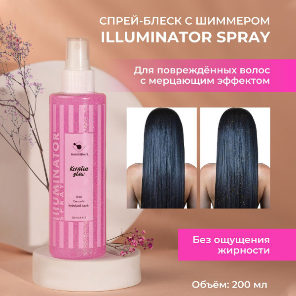 NANO BRAZIL Спрей для ухода за волосами, 200 мл - купить с доставкой по ...