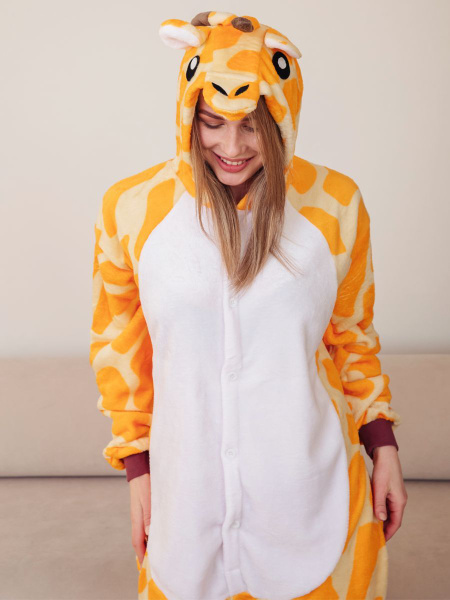 Кигуруми для девочек Жираф пижама для дома подарок, Девочки, Мальчики ...