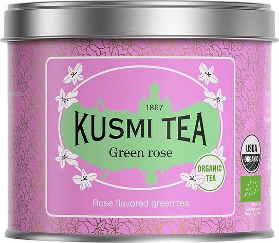Французский зеленый чай Kusmi Tea Rose Green / Зеленый чай со вкусом ...