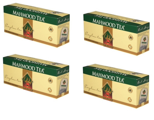 Чай Махмуд с бергамотом, Mahmood 4 упаковки по 25 пакетиков - купить с ...