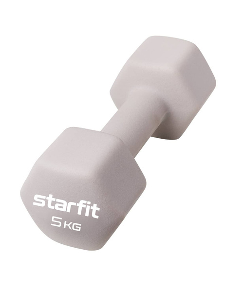 Гантели Starfit гантельразборспорт58, 1 шт. по 5 кг, светло-серый ...
