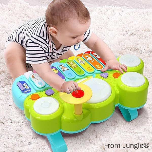 Многофункциональная детская игрушка Xylophone Table Music Toys от Ohuhu