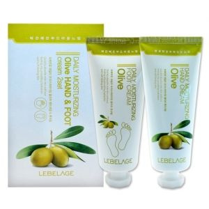 LEBELAGE Набор кремов с оливой DAILY MOISTURIZING OLIVE HAND CREAM ...