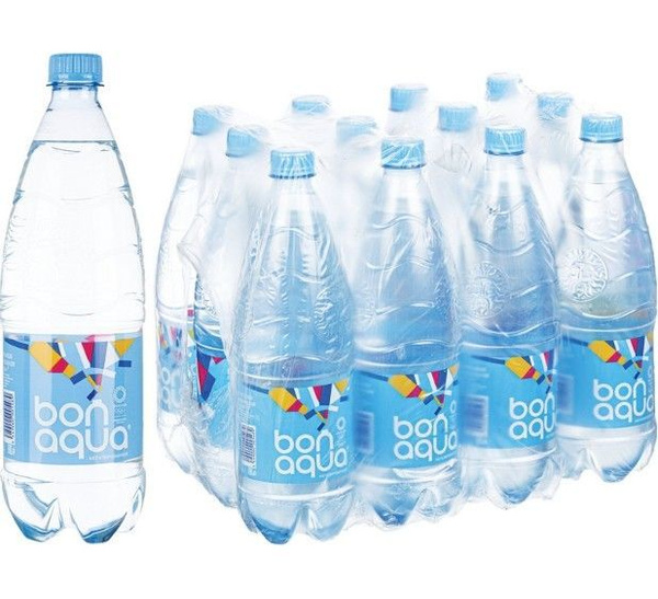 BonAqua Вода 1000мл. 12шт купить на OZON по низкой цене (1539553698)