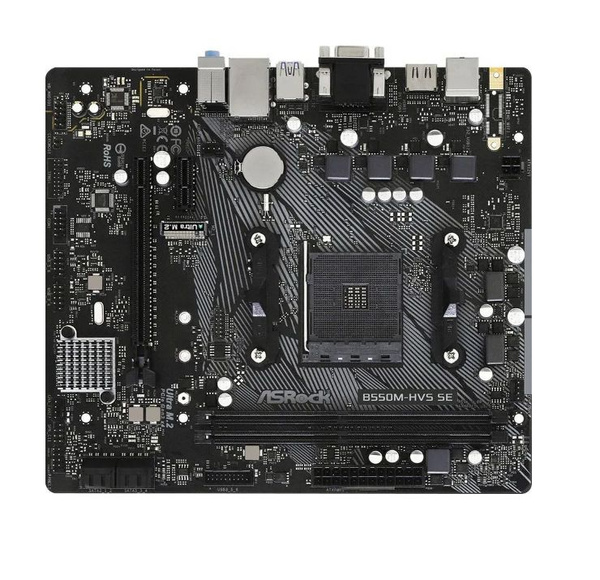 Материнская плата ASRock B550M-HVS SE купить по низкой цене с доставкой ...