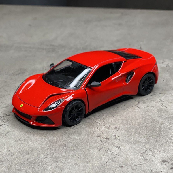 Машинка металлическая Лотус Эмира Lotus Emira Kinsmart 1:34 цвет ...