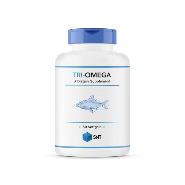 SNT Tri-Omega / СНТ Триглицеридная Омега-3 1050 мг (60 гел. капс ...