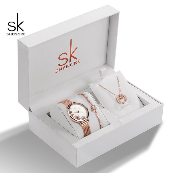 Shengke Часы наручные Повседневные модные женские часы SK special ...