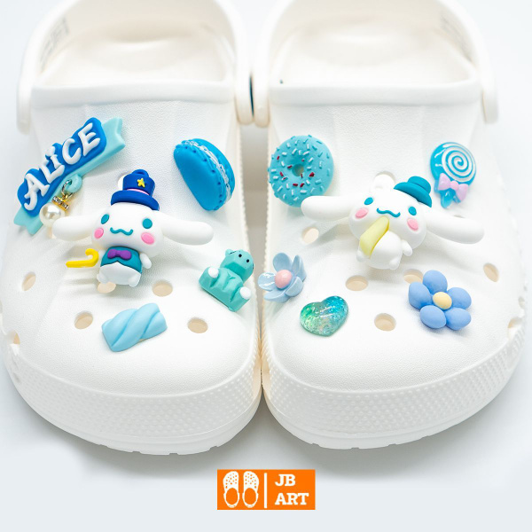 Джиббитсы набор, украшения для обуви крокс, значки на crocs, клипсы ...