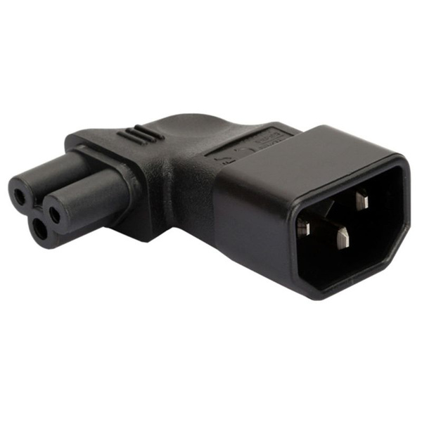 Переходник IEC 320 C14 папа на IEC320 C13/C5/C7 мама 3-контактный ...