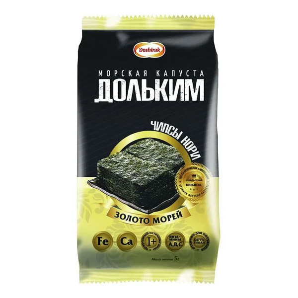 Морская капуста Доширак ДольКим сушеная листы 5 г (2 шт) - купить с ...