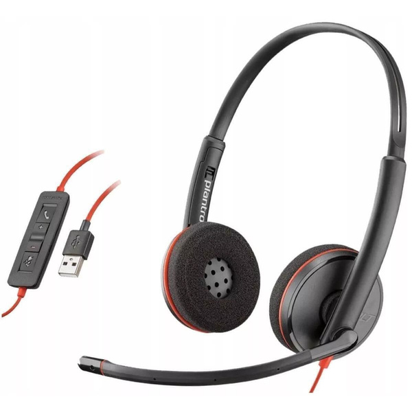 Наушники Полноразмерные Plantronics Стереонаушники с микрофоном ...