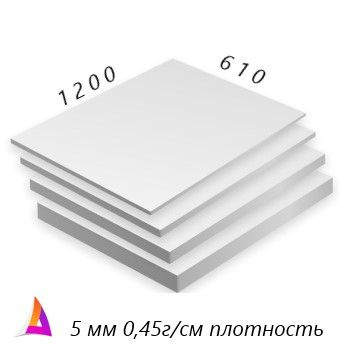Вопросы и ответы о ПВХ пластик 5мм 0,45г/см 1,20м х 0,61м белый – OZON ...