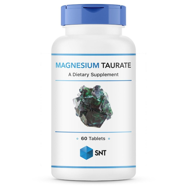 СНТ Таурат Магния 60 таблеток, SNT Magnesium Taurate - купить с ...