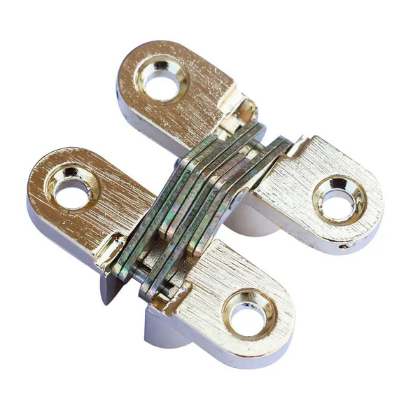 Петля скрытая врезная 12x45мм, золотая купить по низкой цене с ...