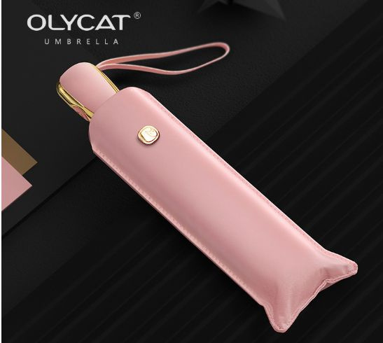 Зонт Olycat, Полный автомат, 2 сложения, розовый купить по низкой цене ...