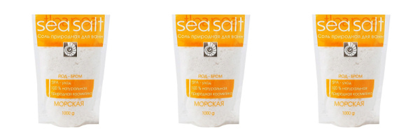 Sea Salt Соль для ванны, 1000 г. - купить с доставкой по выгодным ценам ...