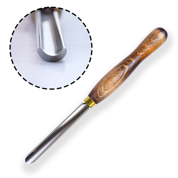 Резец токарный Crown HSS, Spindle Gouge, 19мм, рукоять 216мм купить по ...