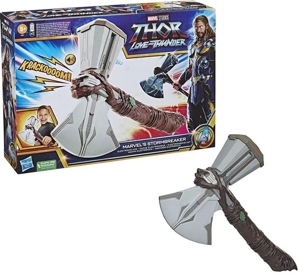 Jual Hasbro E0617 Marvel Avengers Thor Hammer Stormbreaker - - di