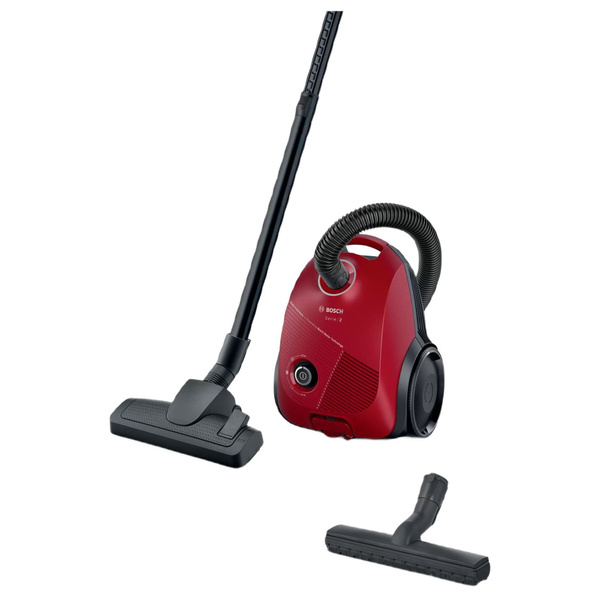 Бытовой пылесос Bosch BGBS2123_2523 озон, красный - купить по низким ...