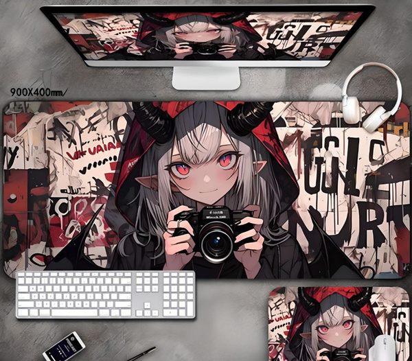 Anime Игровой коврик для мыши Overlock C, XXL, белый - купить с ...