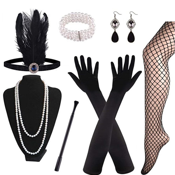 Повязка с пером Emily в стиле Чикаго 20-х годов, Великий Гэтсби,набор ...