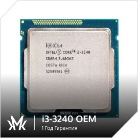 Процессор Intel Core i3 3-го поколения, OEM (без кулера), 2 яд., 3,4 ...