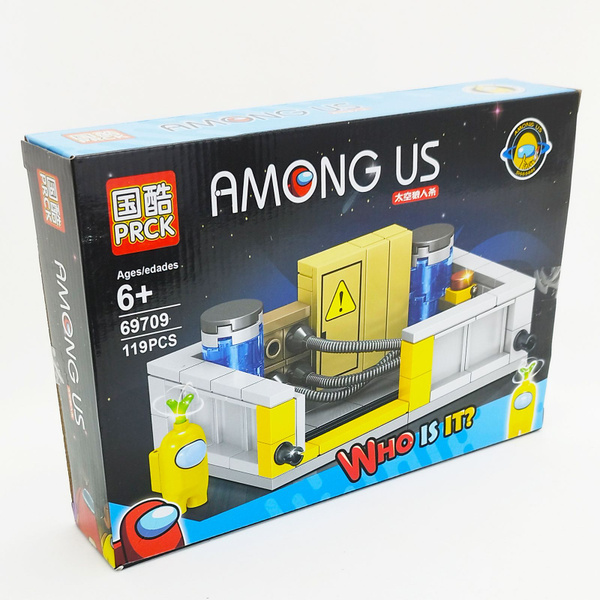 Конструктор Among Us (Амонг Ас) - Модуль космической станции желтого ...