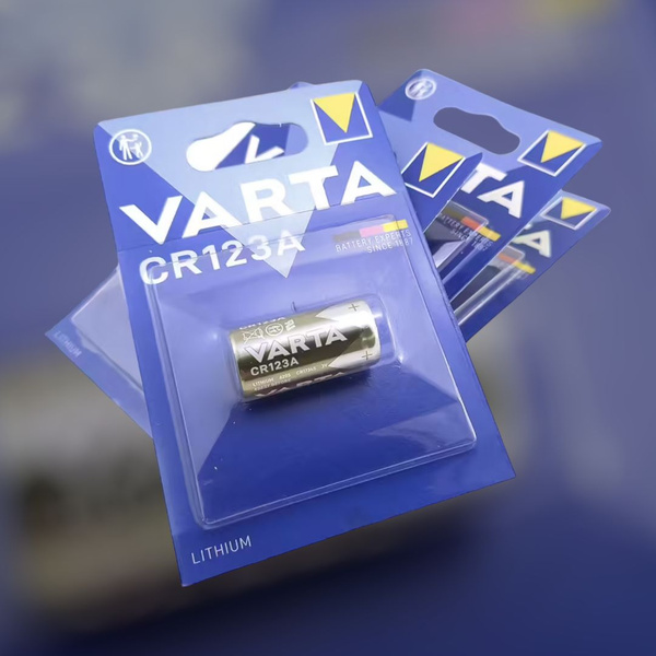 Батарейка литиевая (10шт) VARTA CR123 Lithium 3В - купить с доставкой ...
