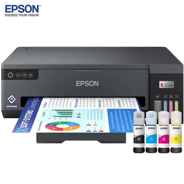 Принтер Epson L11058, СНПЧ, цветн., A3+, wifi USB, Цветной печать ...