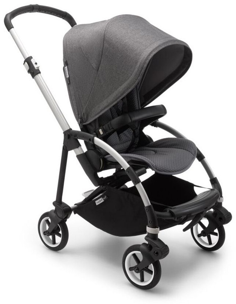 Коляска прогулочная Bugaboo Bee 6, серый, серебристый - купить с ...