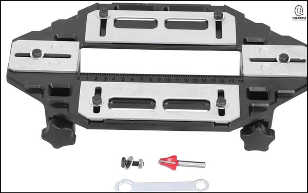 Шаблон для врезки петель и дверных замков / Кондуктор для установки ...