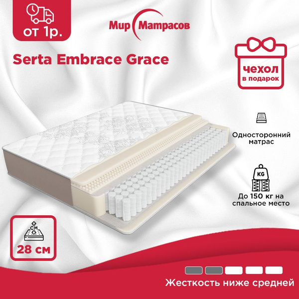 Матрас Мир Матрасов Embrace Grace, Независимые пружины, 80 - купить по ...