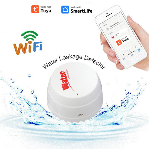 Wi-Fi датчик утечки воды с оповещением управлением через приложение ...