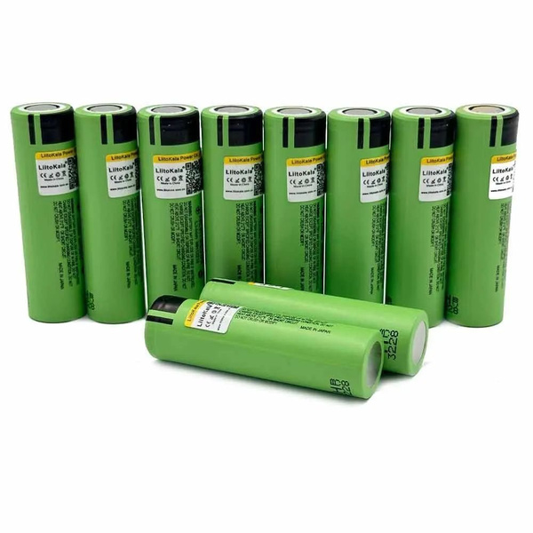 Аккумулятор Panasonic Li-ion 18650 NCR18650B 3400 mAh 3.7V Плоский плюс ...
