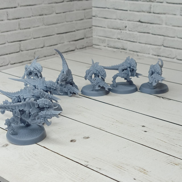 Миниатюры Warhammer 40000. Тираниды. Термаганты. 8 фигурок - купить с ...